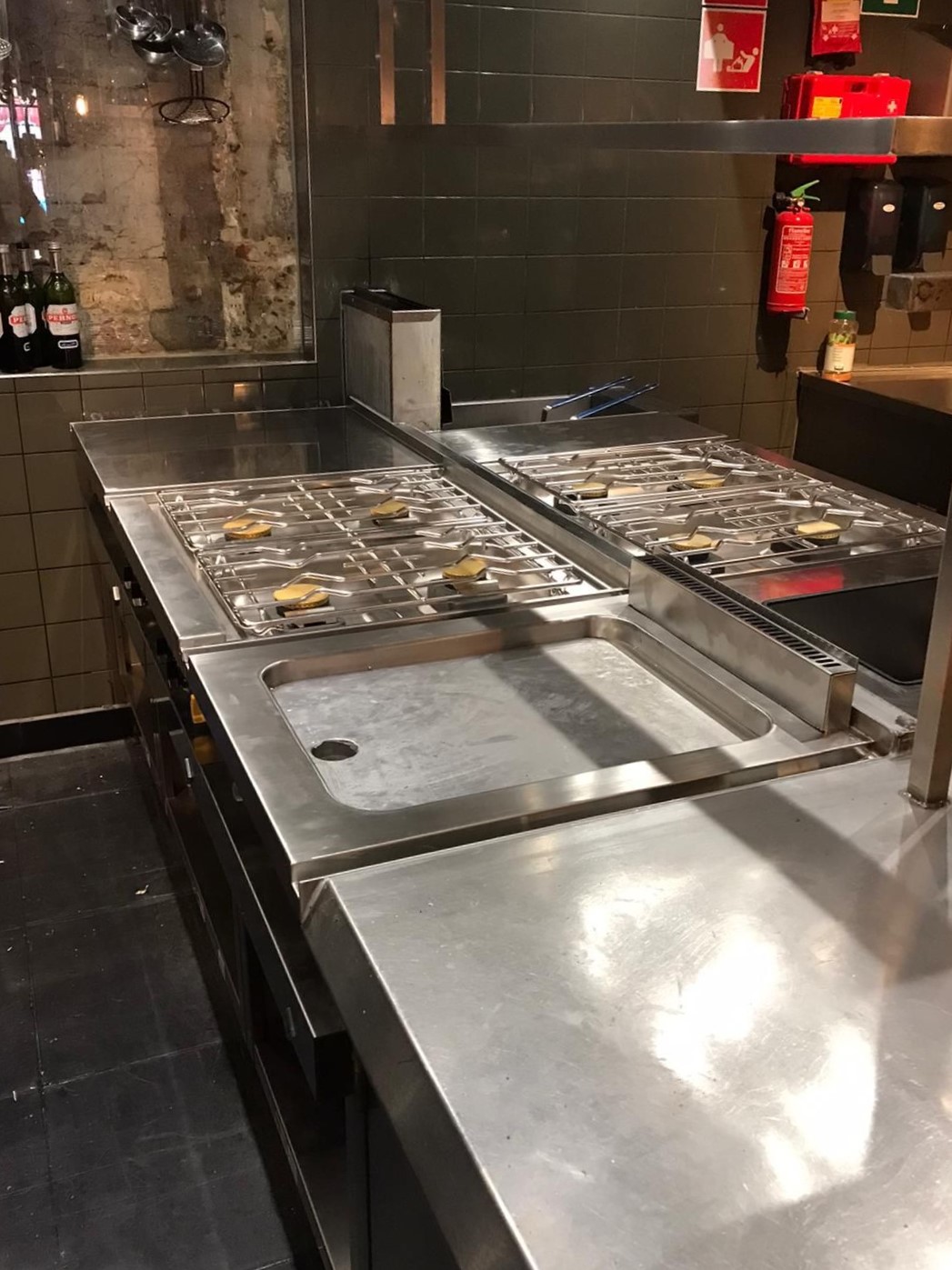 Kooklijn MKN geïnstalleerd door Louter bij 1480 foodbar in Alkmaar